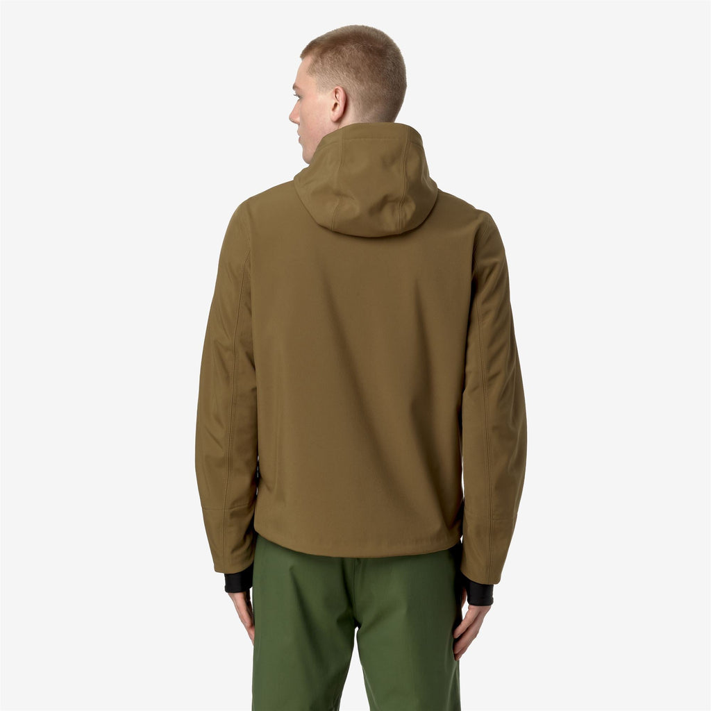 JACKO BONDED - Jackets - Short - Man - BROWN CORDA-BLUE DEPTH