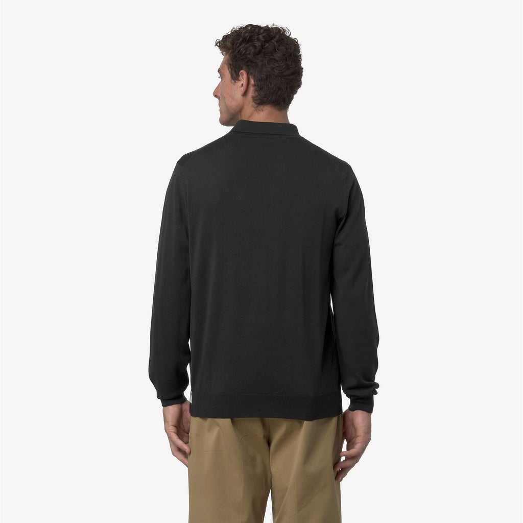 REY WOOL MERINO BLEND - KNITWEAR - Pull Over - Man - GREY SHADOW DK