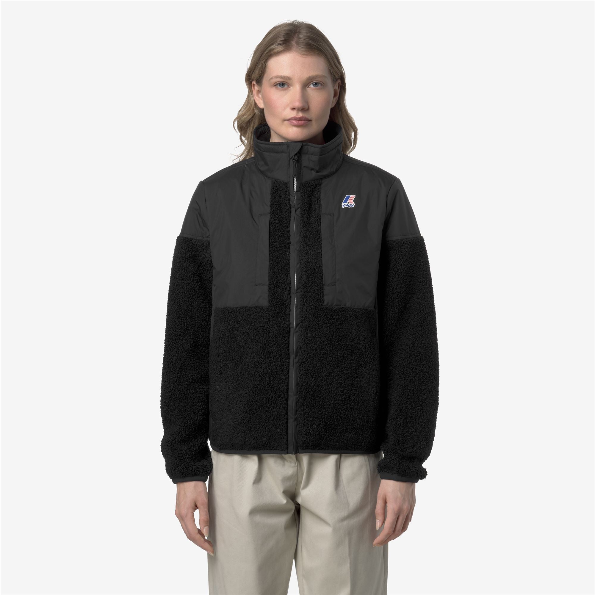 SIXTE 4.0 ORSETTO - Fleece - Jacket - Unisex - BLACK PURE
