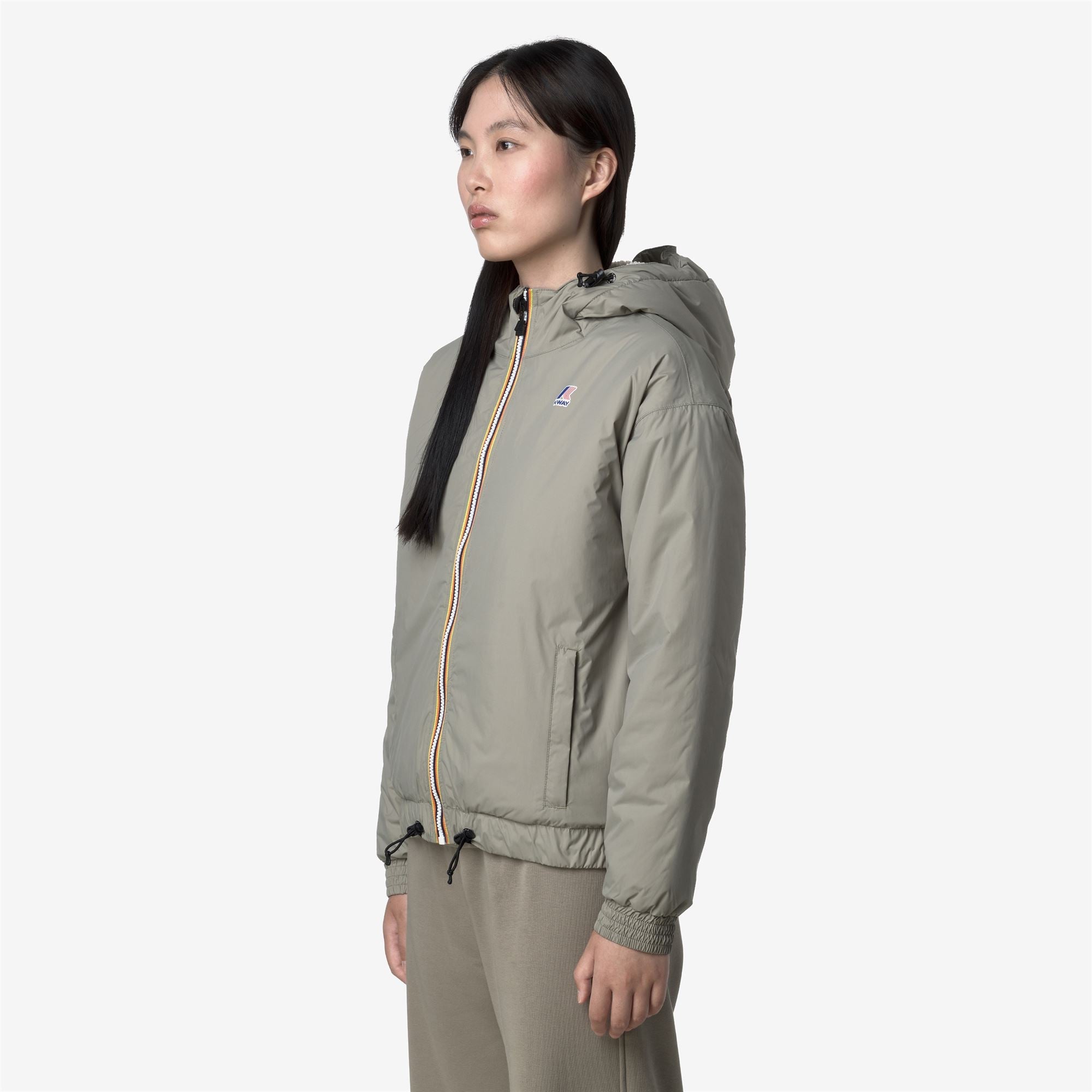 LE VRAI 4.0 ALBINE ORSETTO - Jackets - Short - Woman - GREEN OAK