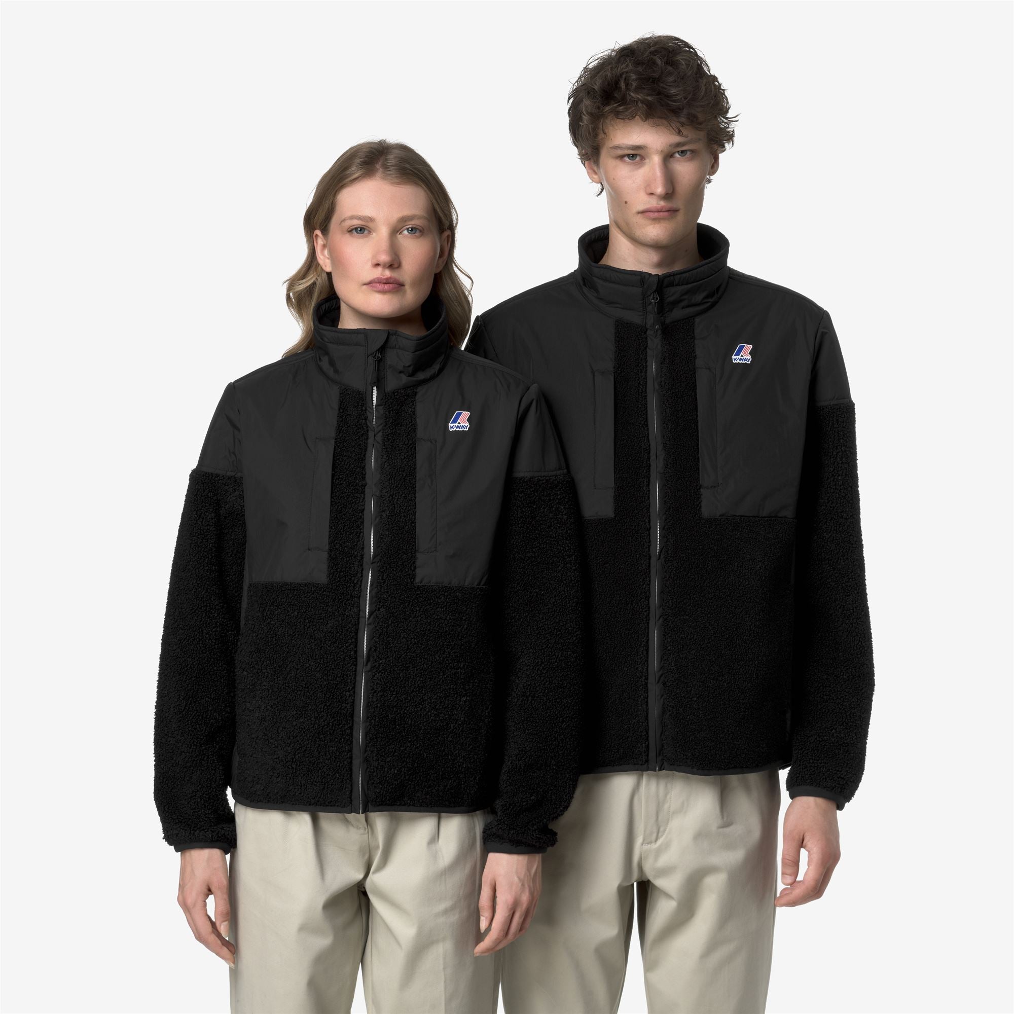 SIXTE 4.0 ORSETTO - Fleece - Jacket - Unisex - BLACK PURE