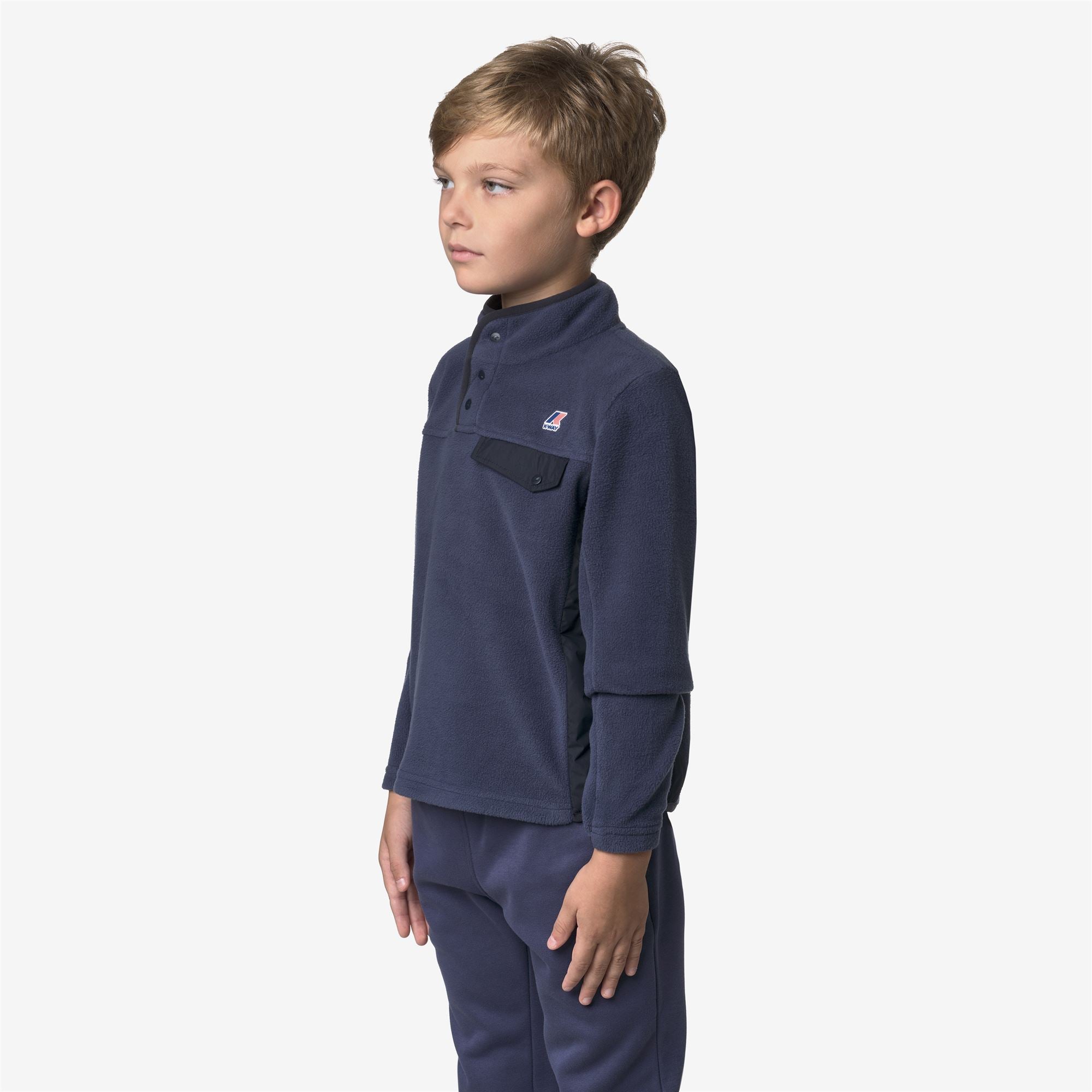 P. BARNABE 4.0 POLAR - Fleece - Jumper - Kid unisex - BLUE DEEP COBALT-BLUE DEPTH