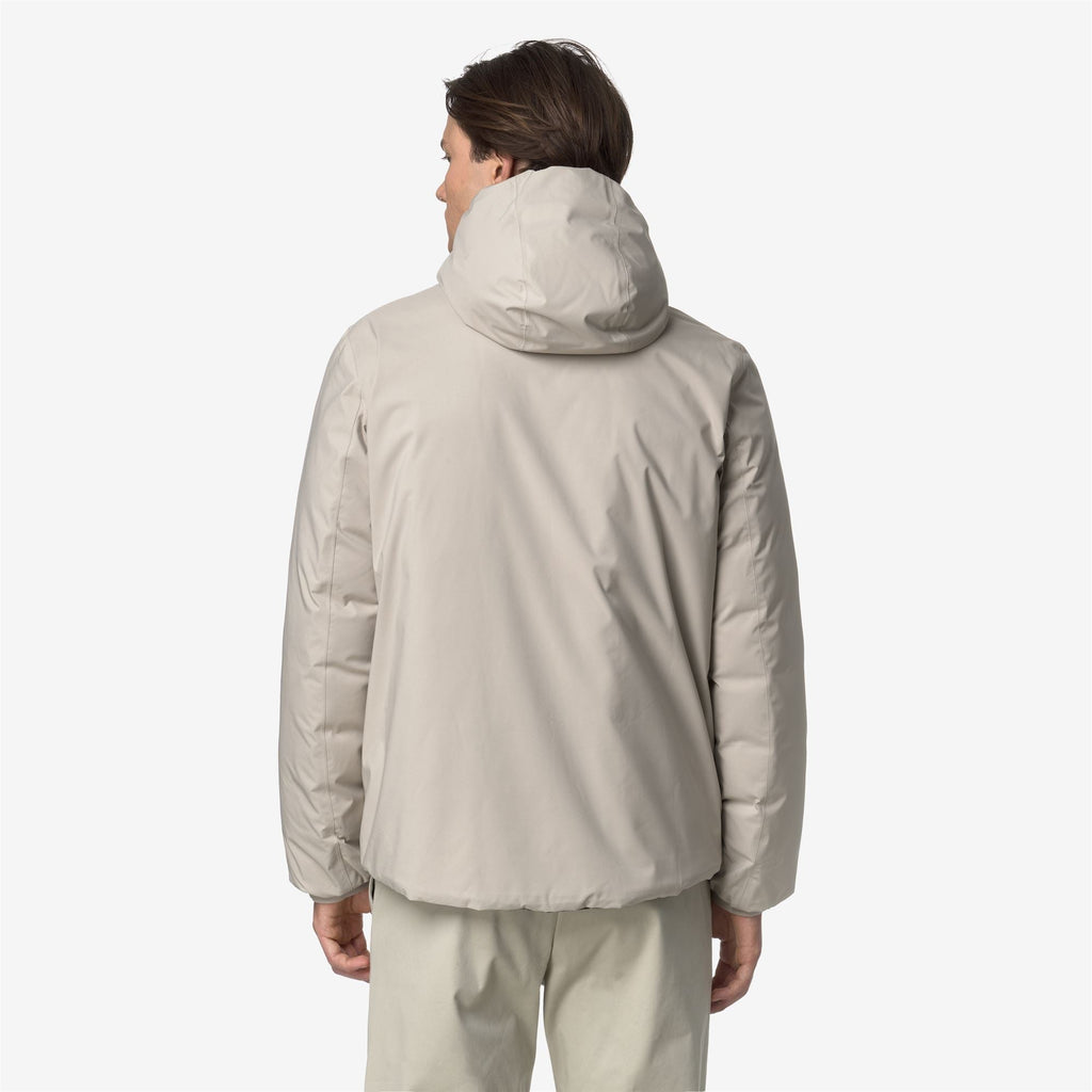JACK ST THERMO REVERSIBLE - Jackets - Short - Man - BEIGE CASHMERE-BLACK OLIVE
