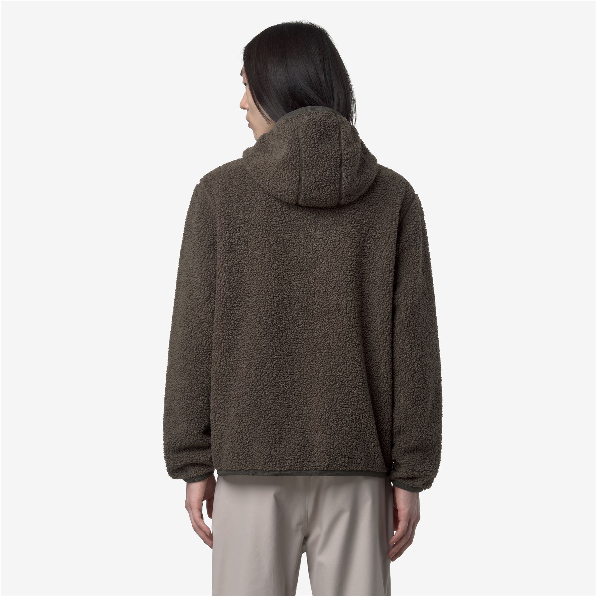 JACK SHERPA POLAR REVERSIBLE - Fleece - Jacket - Man - BLACK OLIVE COMBO