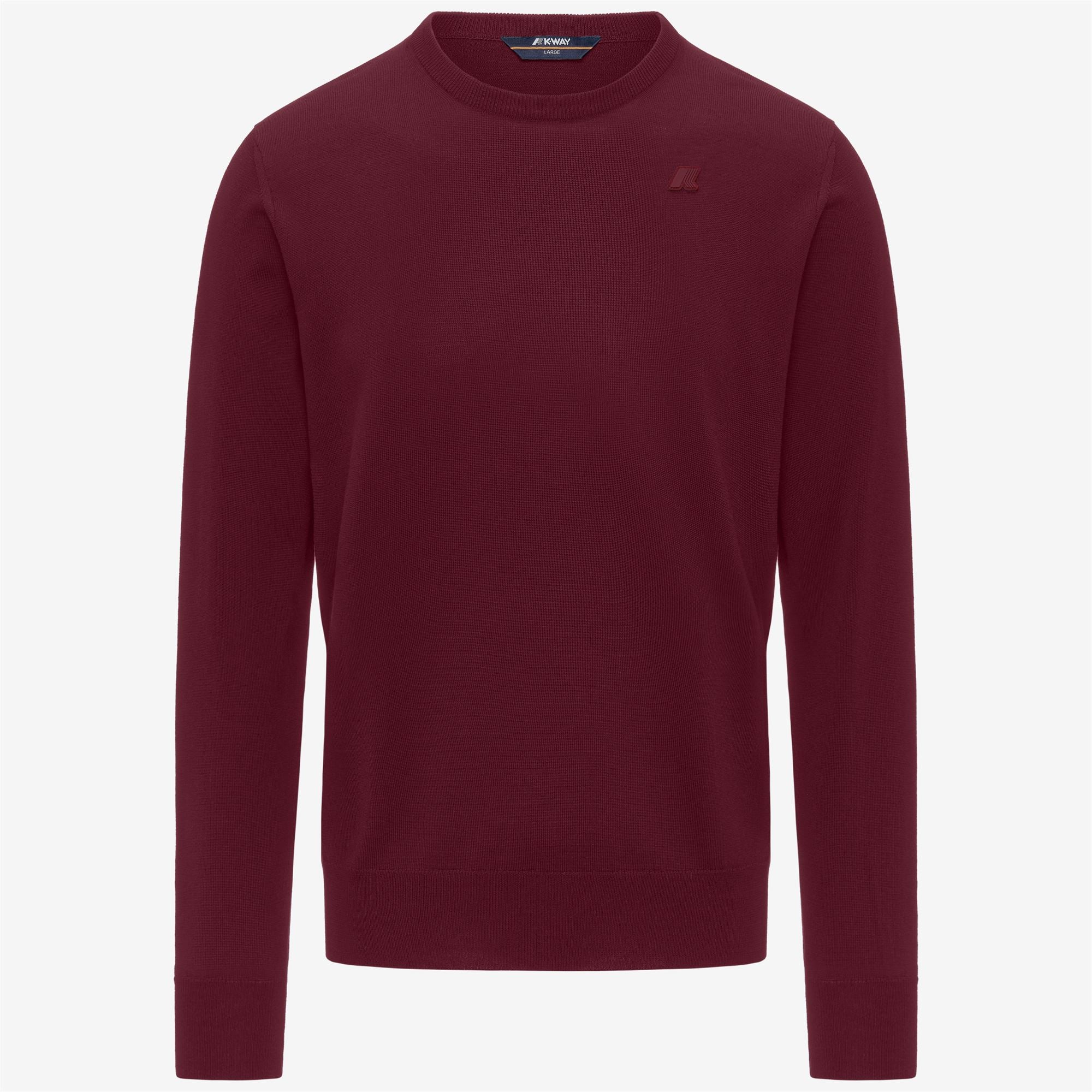 SEBASTIEN MERINO - KNITWEAR - Pull Over - Man - RED RODODENDRO