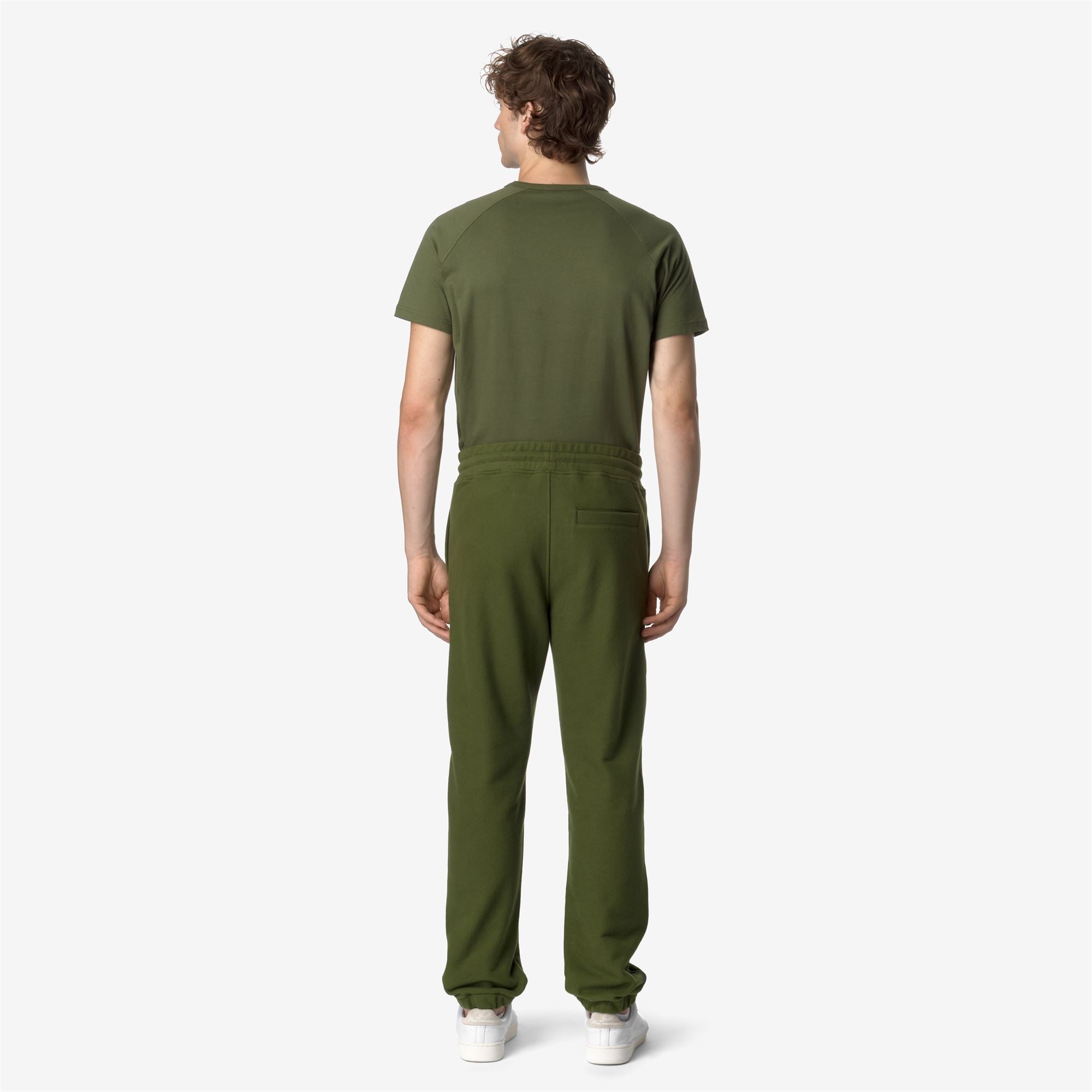 MICKYEL HEAVY FLEECE - Pants - Sport Trousers - Man - GREEN CYPRESS