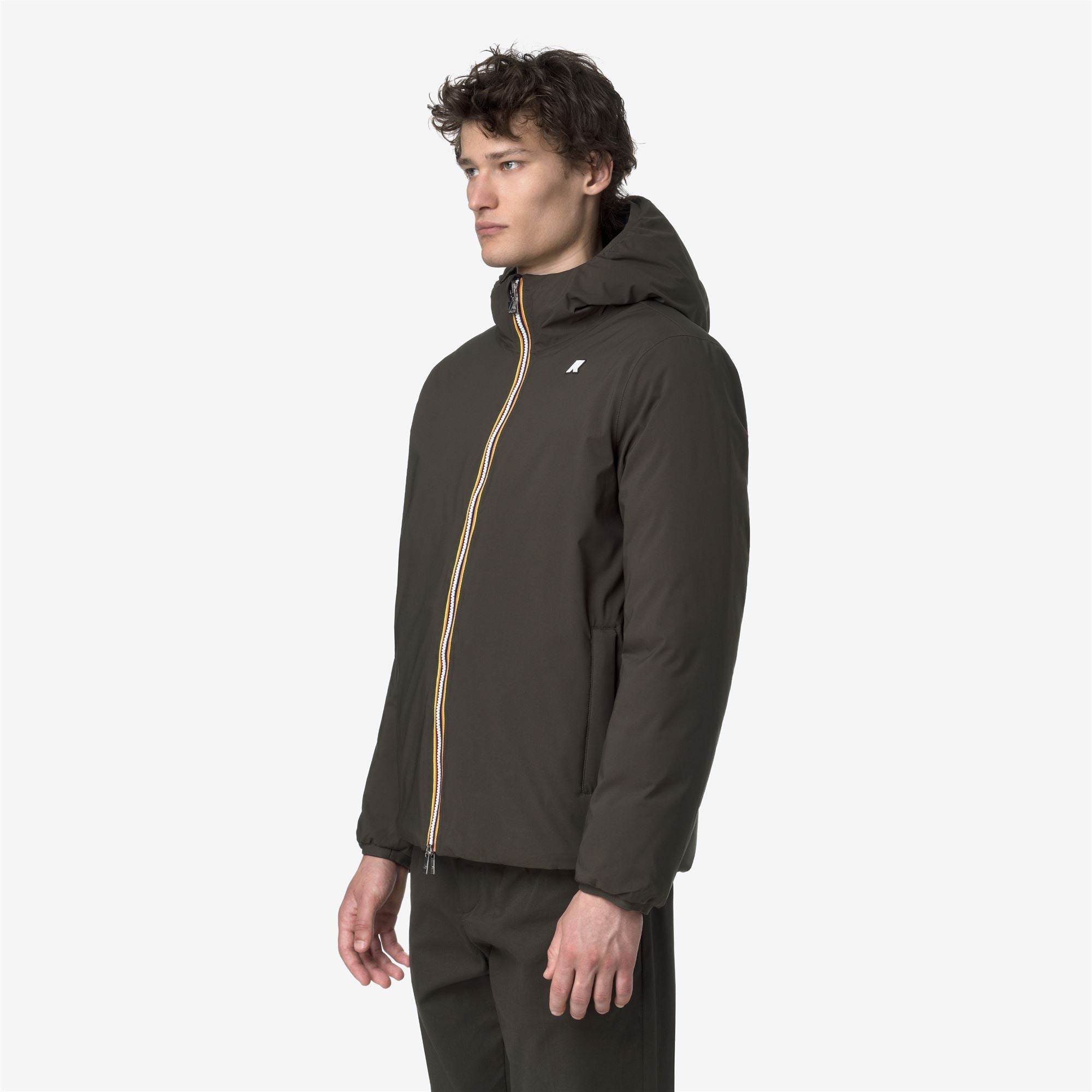 JACK ST THERMO REVERSIBLE - Jackets - Short - Man - BLACK OLIVE-BLUE DEPTH