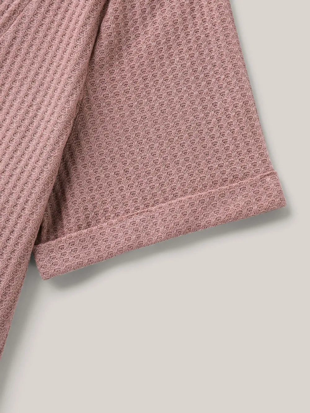 2-In-1 Wrap Textured Solid T-Shirt