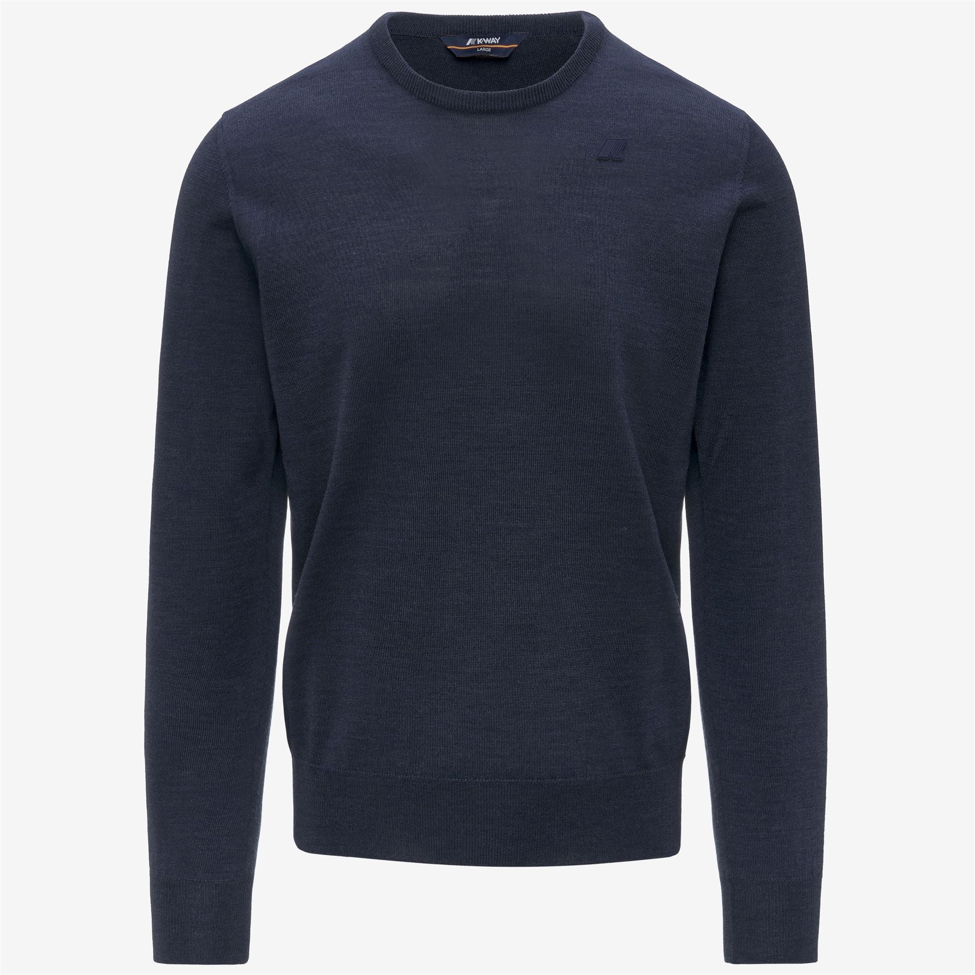 SEBASTIEN MERINO - KNITWEAR - Pull Over - Man - BLUE FADED MEL