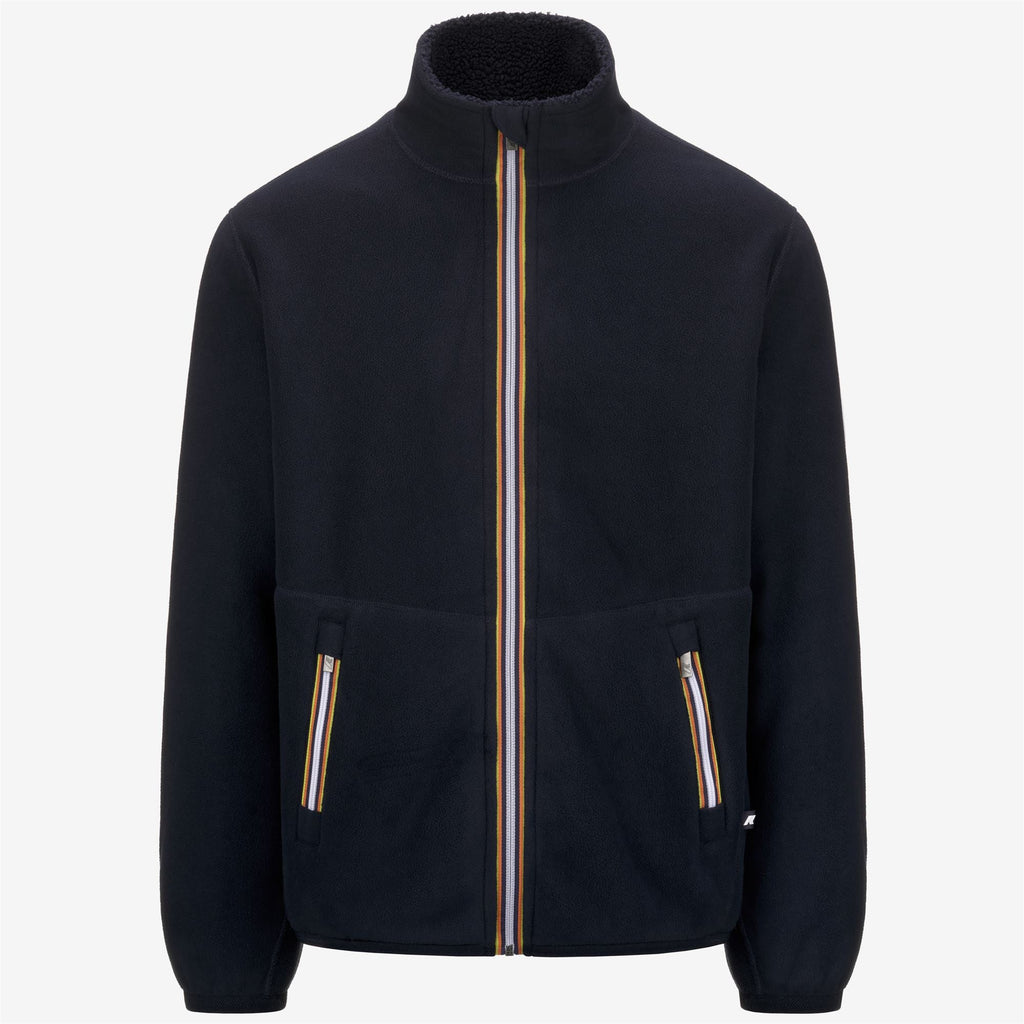 PASCAL SHERPA POLAR REVERSIBLE - Fleece - Jacket - Man - BLUE DEPTH-BLUE DEPTH