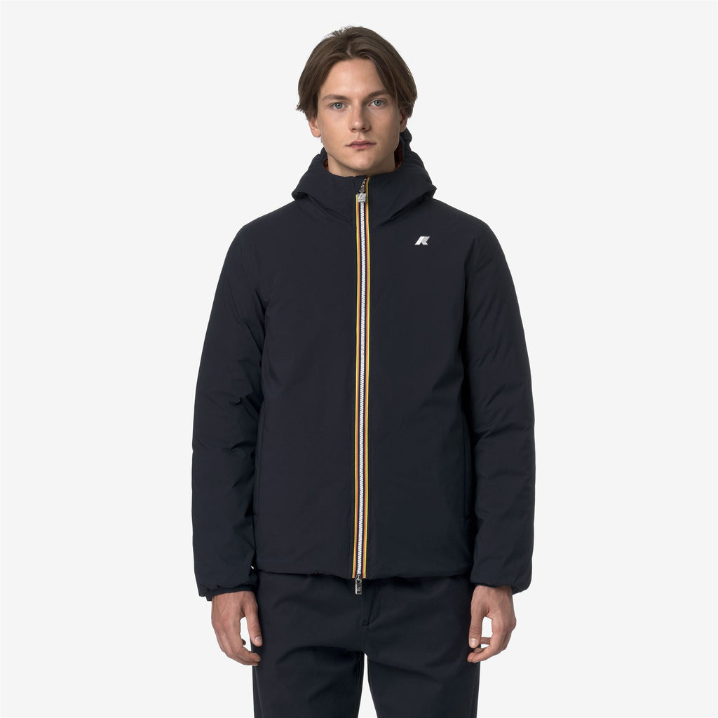 JACK ST THERMO REVERSIBLE - Jackets - Short - Man - BLUE DEPTH-ORANGE ADOBE