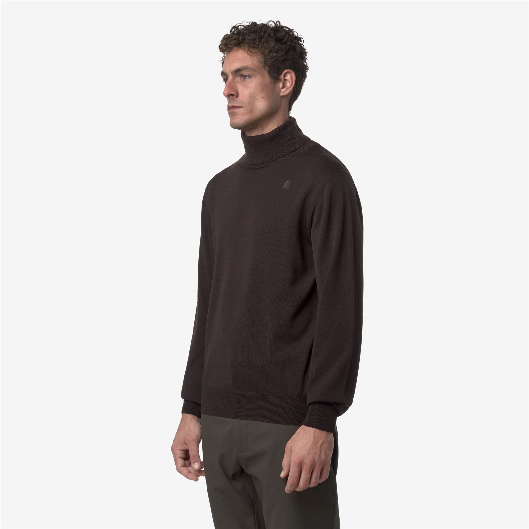 HENRY MERINO - KNITWEAR - Pull Over - Man - BLACK COFFEE