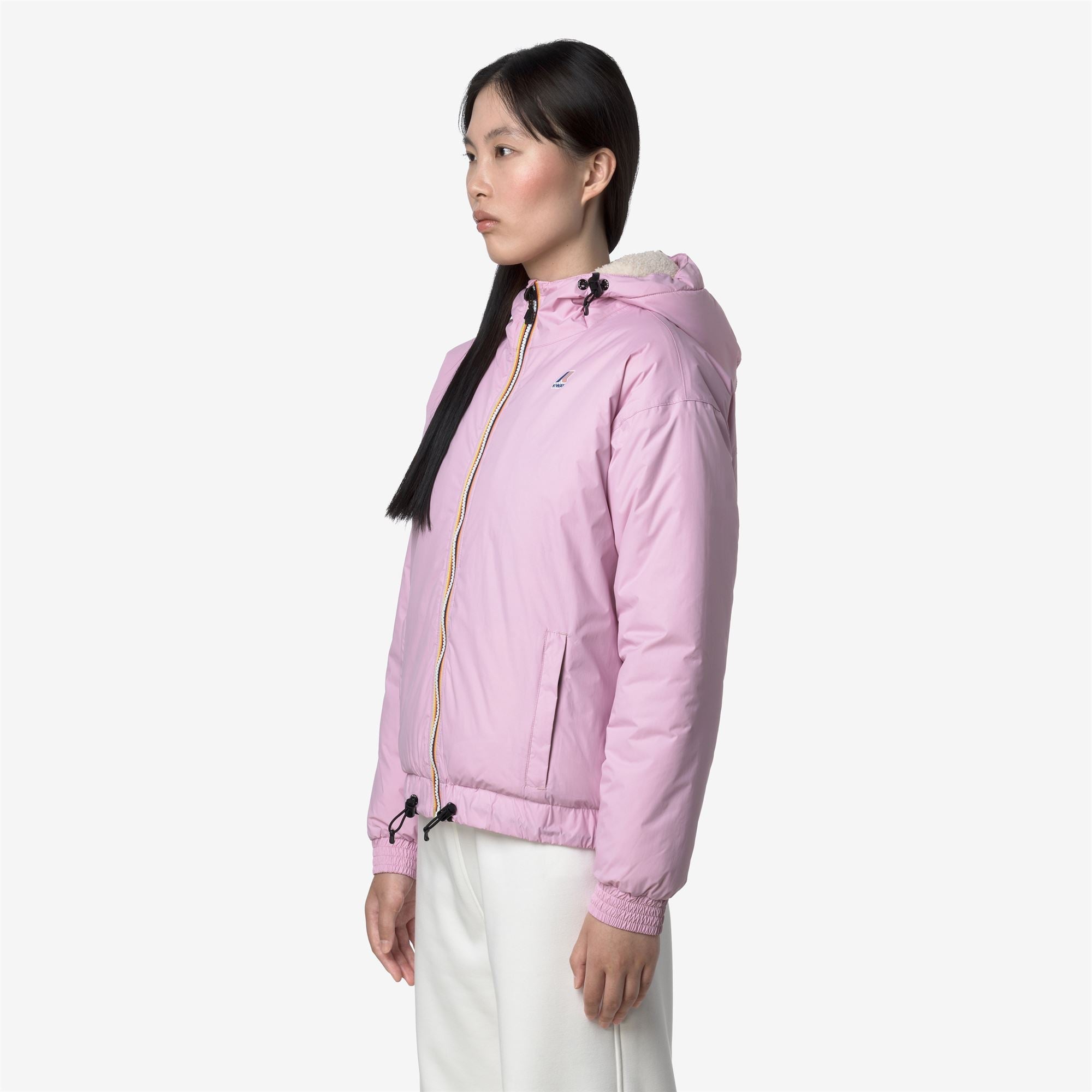 LE VRAI 4.0 ALBINE ORSETTO - Jackets - Short - Woman - PINK LAVENDER