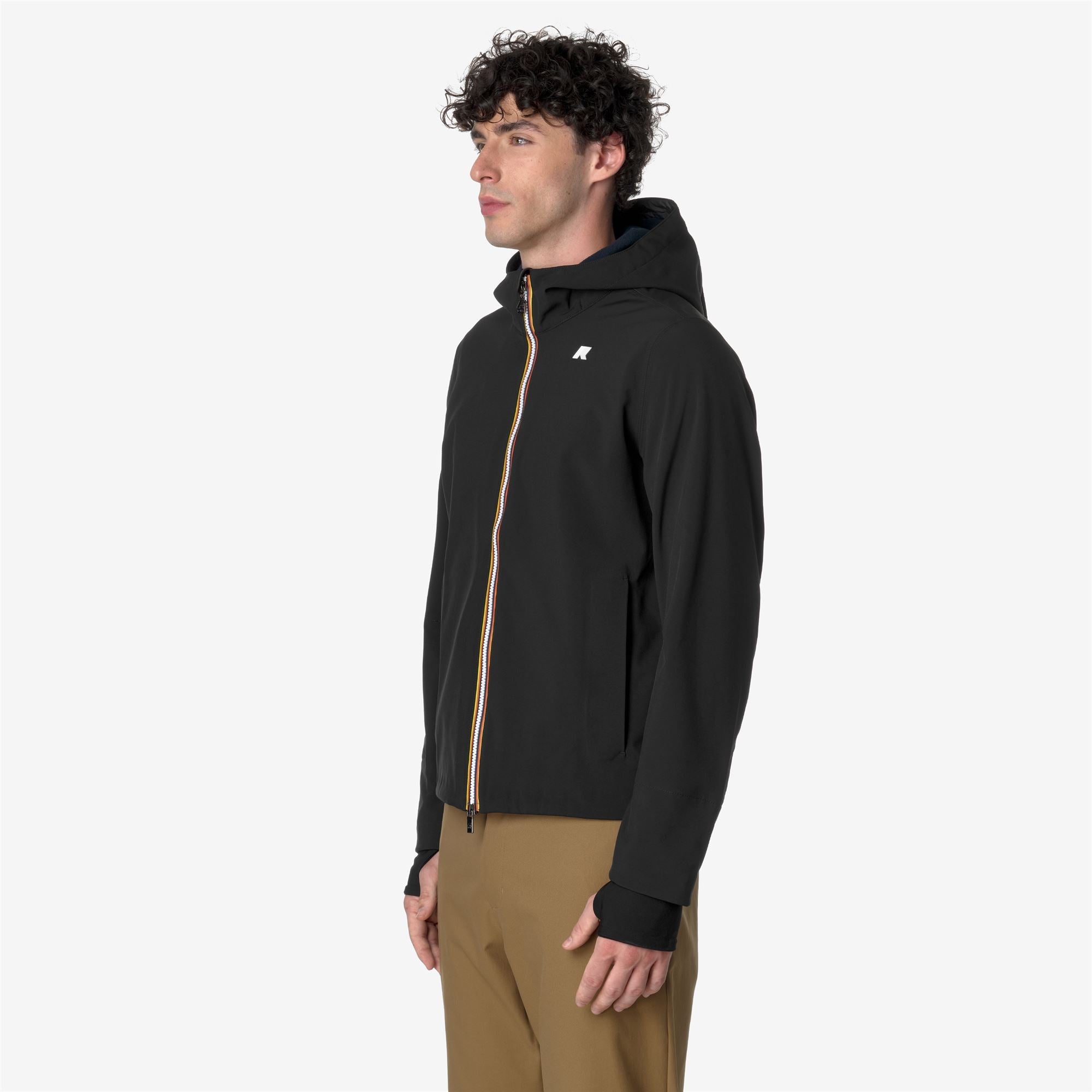 JACKO BONDED - Jackets - Short - Man - BLACK-BLUE DEPTH