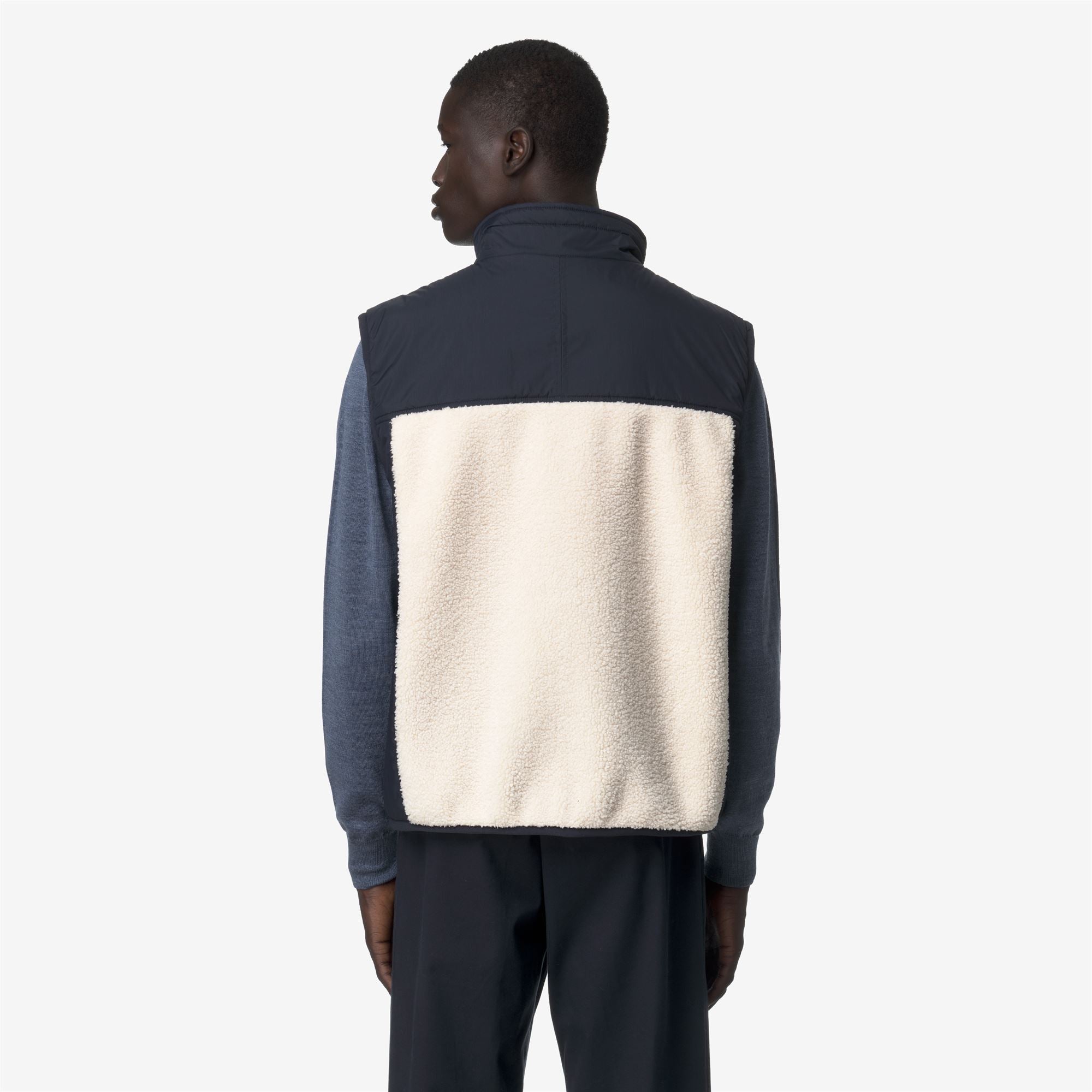 VITAL 4.0 ORSETTO - Fleece - Vest - Unisex - BLUE DEPTH-ECRU