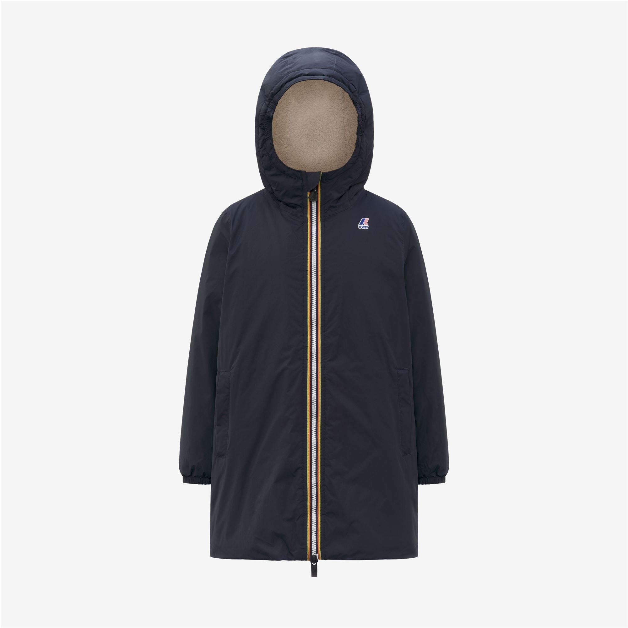 P. LE VRAI 4.0 EIFFEL ORSETTO - Jackets - 3/4 LENGTH - Kid unisex - BLUE DEPTH