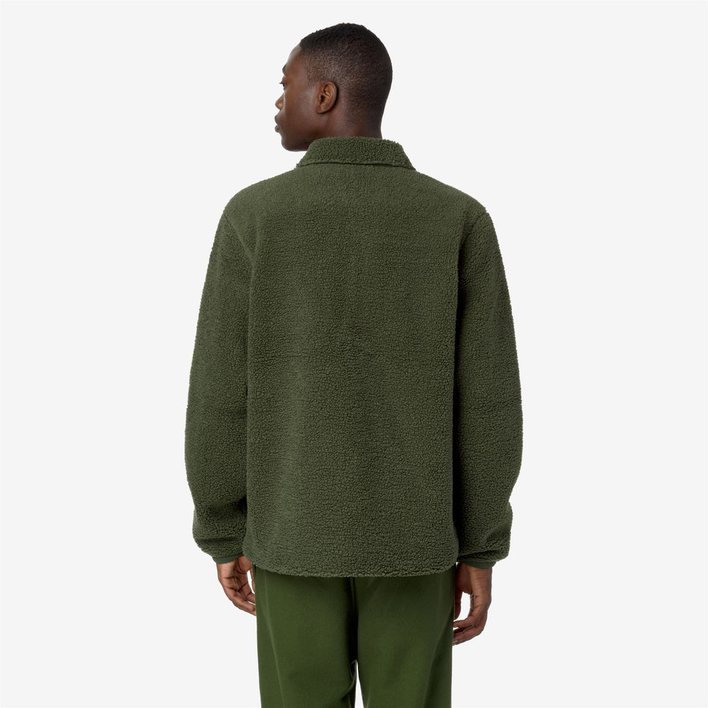 CAMERON SHERPA POLAR - Fleece - Jacket - Man - GREEN C-GREEN C