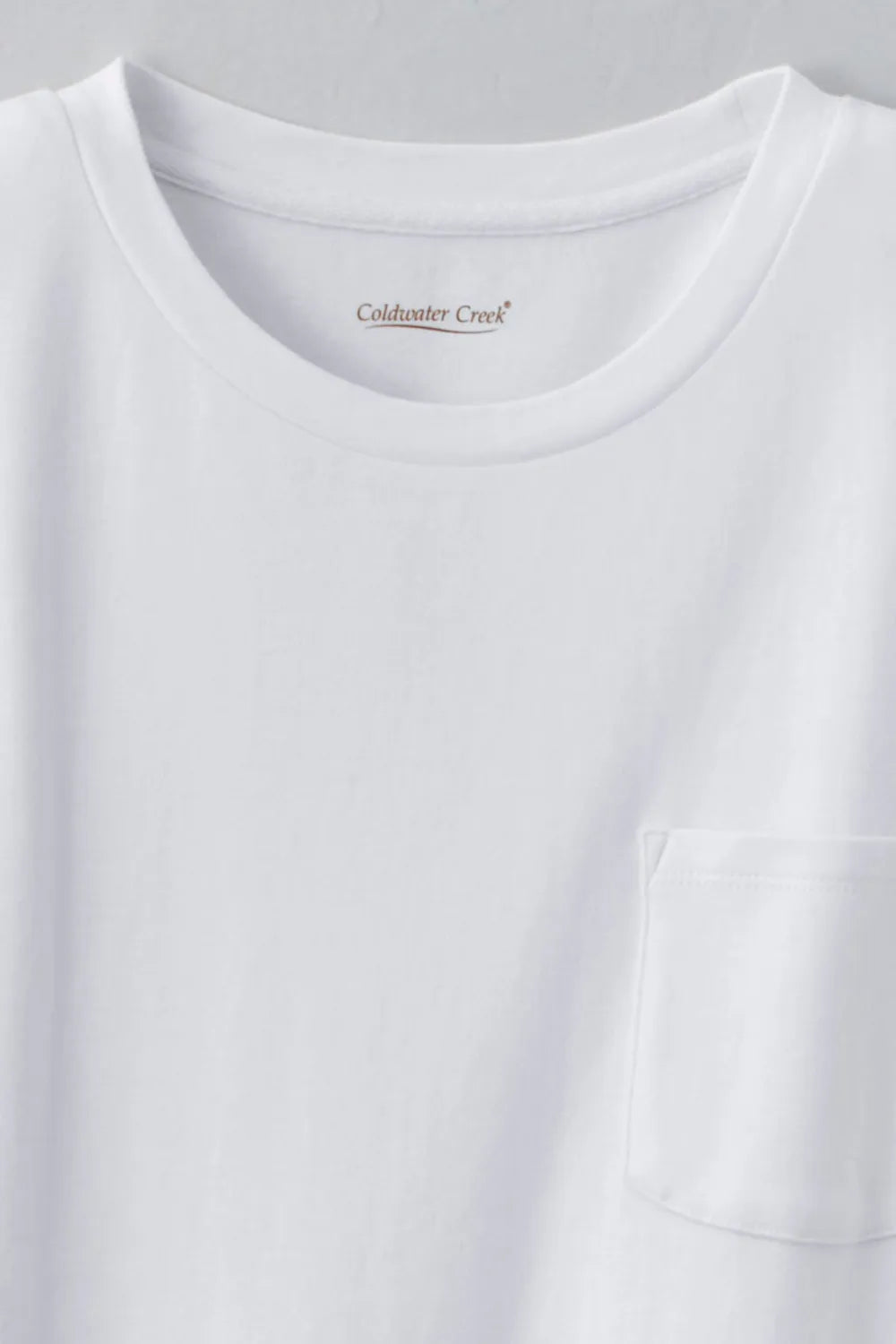 #BestCottonTM Long Sleeve Boxy Pocket Tee