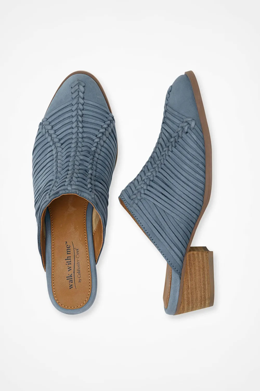 Amarillo Leather Mules by Walk With MeTM