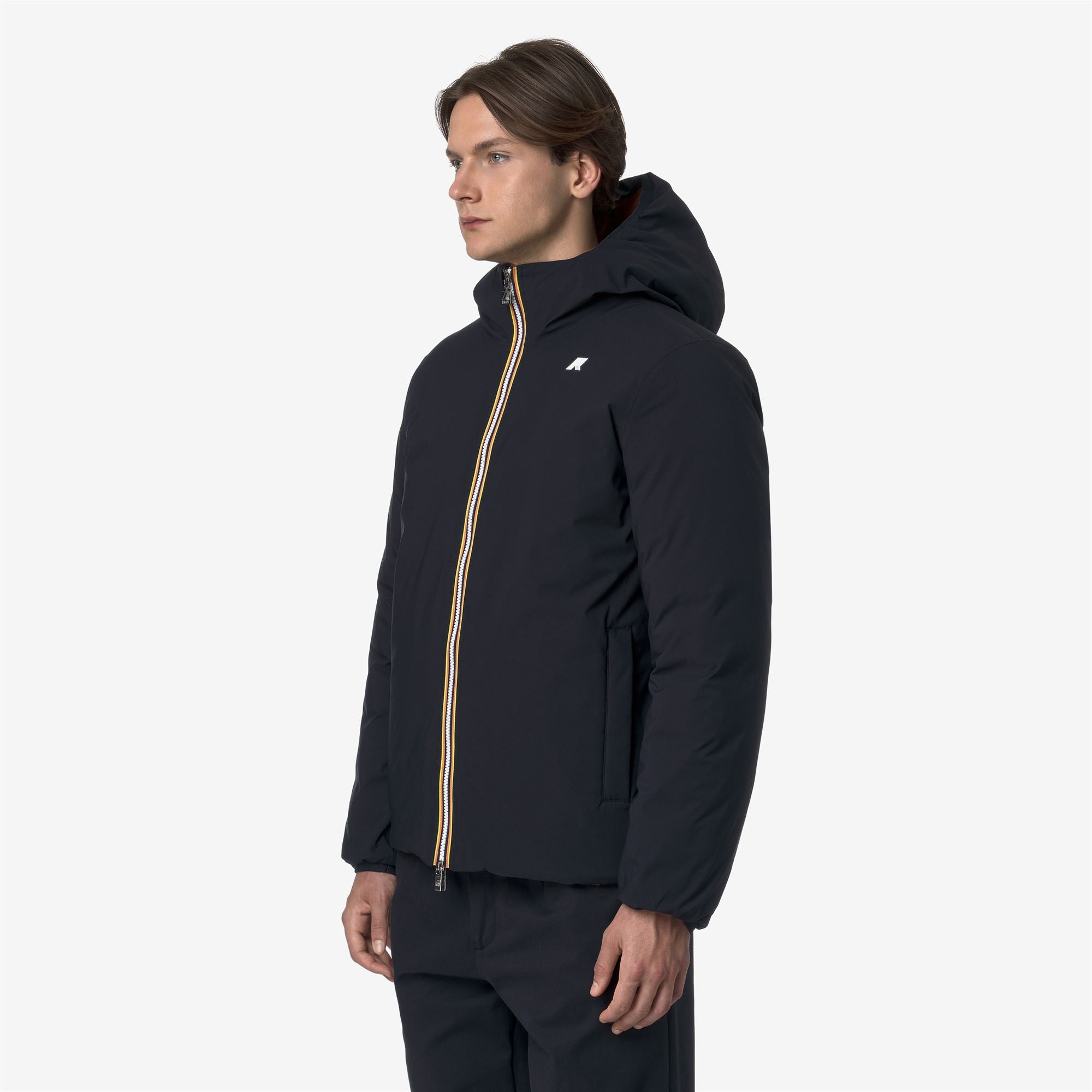 JACK ST THERMO REVERSIBLE - Jackets - Short - Man - BLUE DEPTH-ORANGE ADOBE