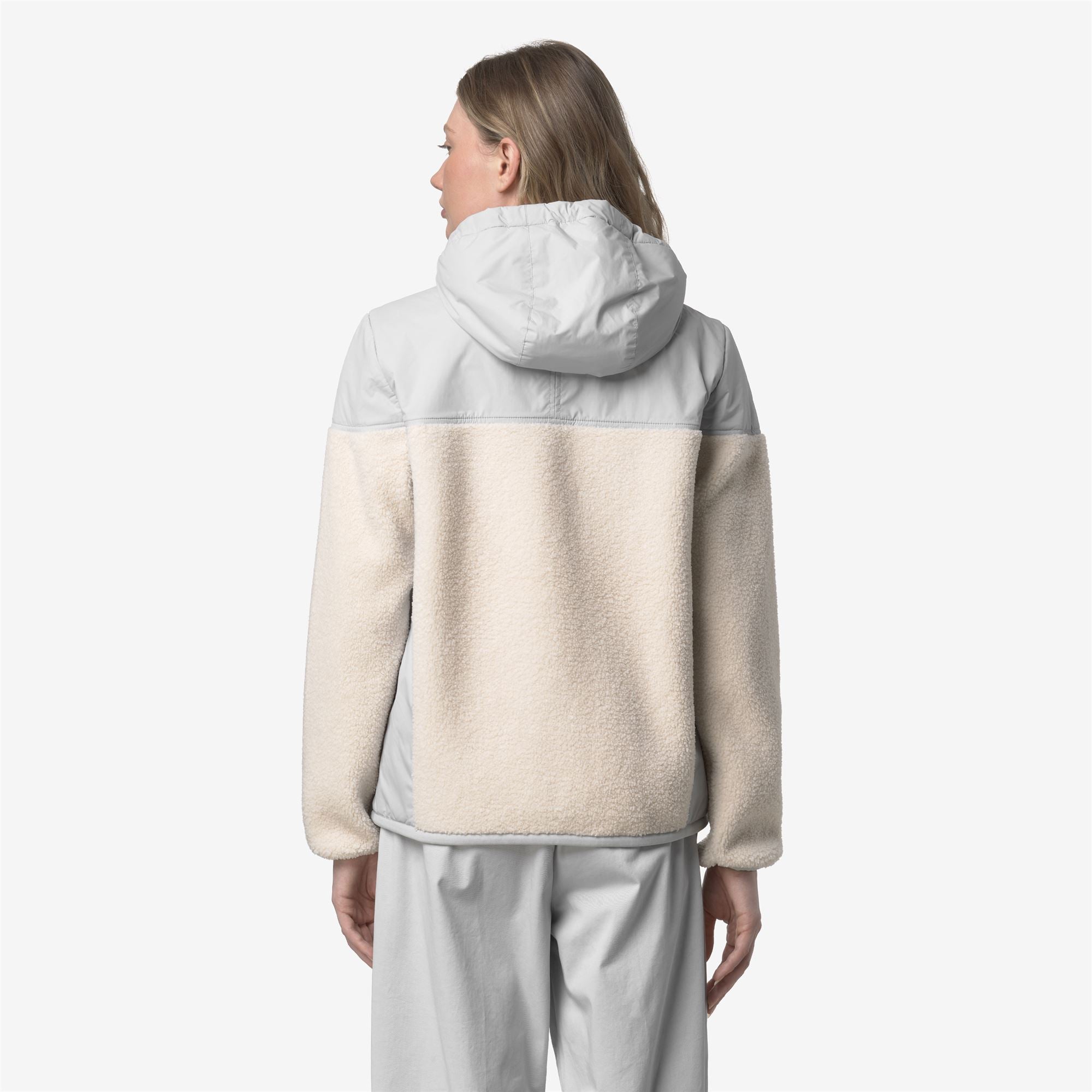 SAMSON 4.0 ORSETTO - Fleece - Hoodie Full Zip - Unisex - GREY-ECRU
