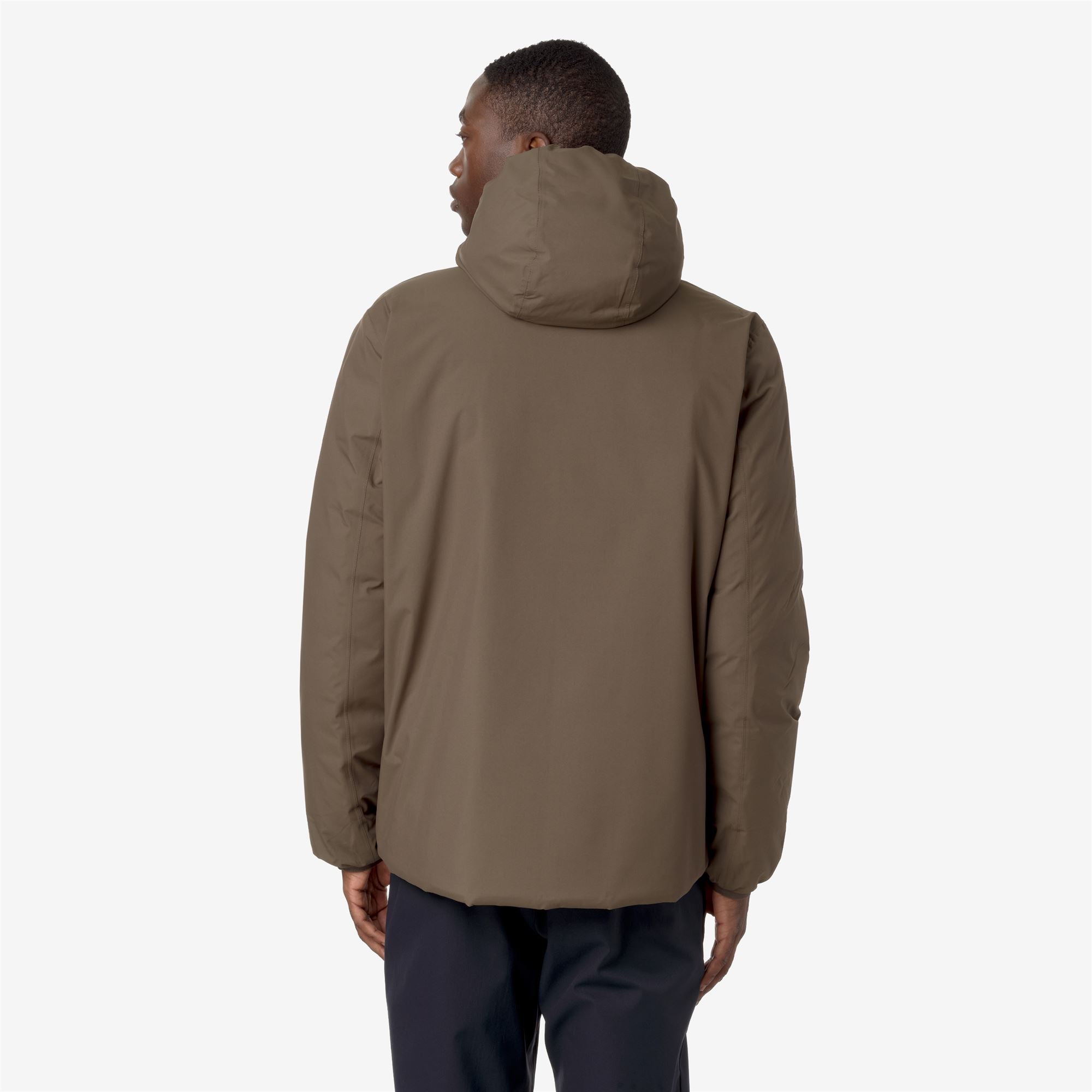 JACK ST THERMO REVERSIBLE - Jackets - Short - Man - BROWN G-BLUE D