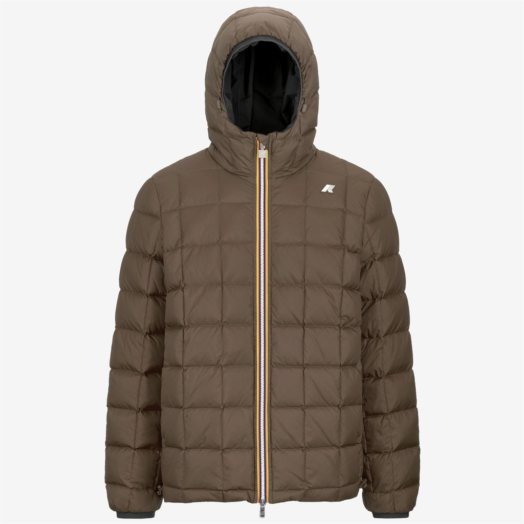 JACK ST THERMO REVERSIBLE - Jackets - Short - Man - BLACK P-BROWN G