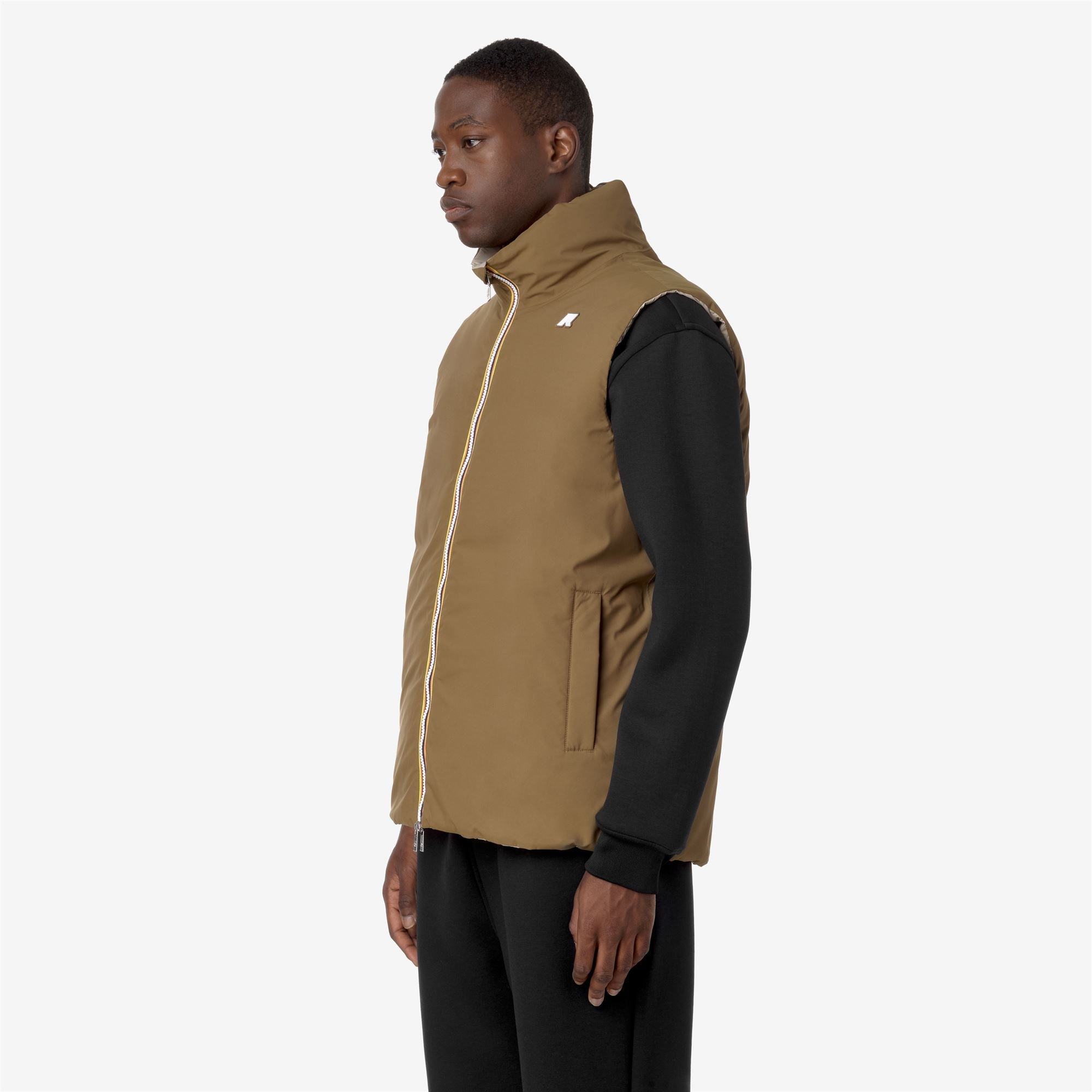 VALEN ST THERMO REVERSIBLE - Jackets - Short - Man - BROWN C-BEIGE G