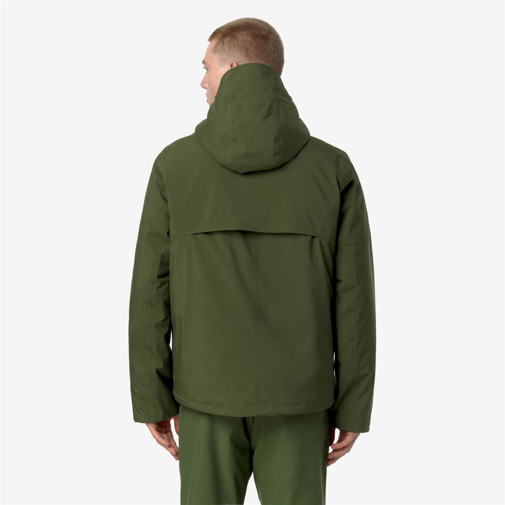 JACKEN BONDED PADDED - Jackets - Short - Man - GREEN CYPRESS