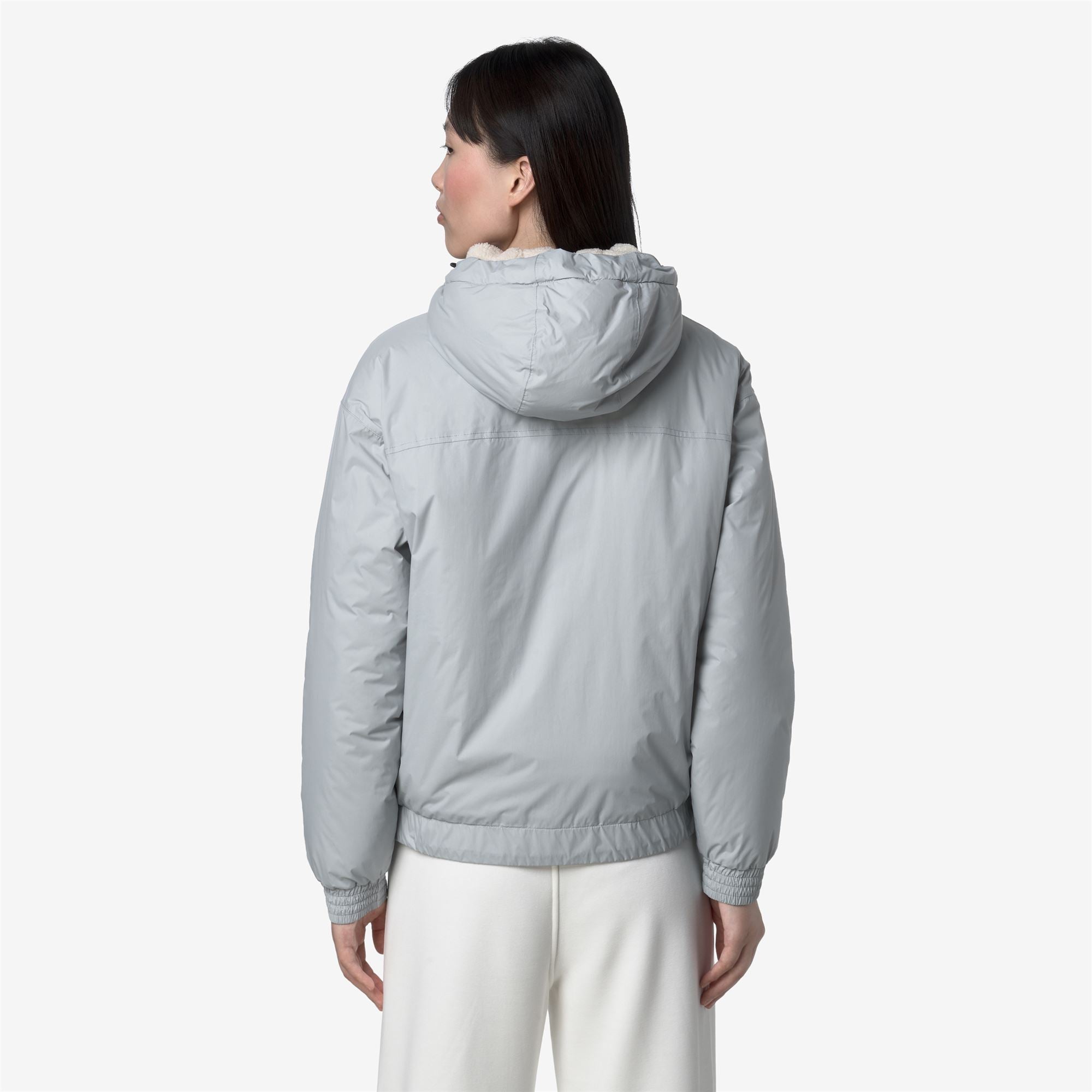 LE VRAI 4.0 ALBINE ORSETTO - Jackets - Short - Woman - GREY