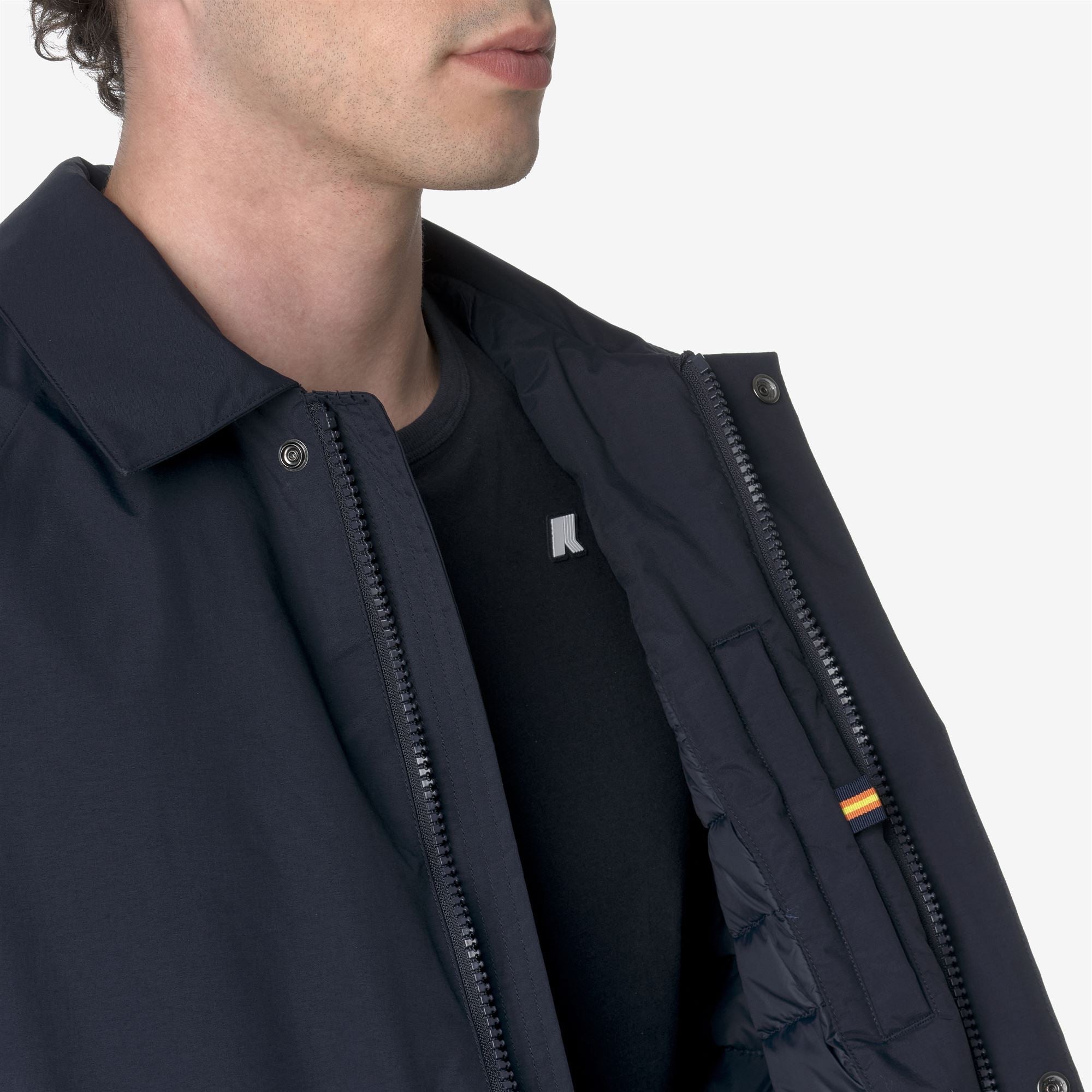 MONTAGUE WARM OTTOMAN - Jackets - Long - Man - BLUE DEPTH