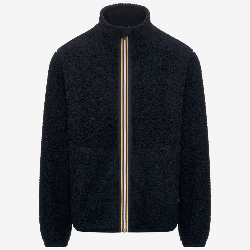 PASCAL SHERPA POLAR REVERSIBLE - Fleece - Jacket - Man - BLUE DEPTH-BLUE DEPTH