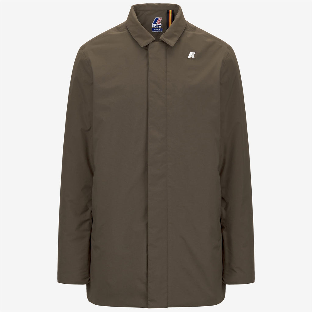 BENNY WARM OTTOMAN - Jackets - Mid - Man - BROWN GREENISH