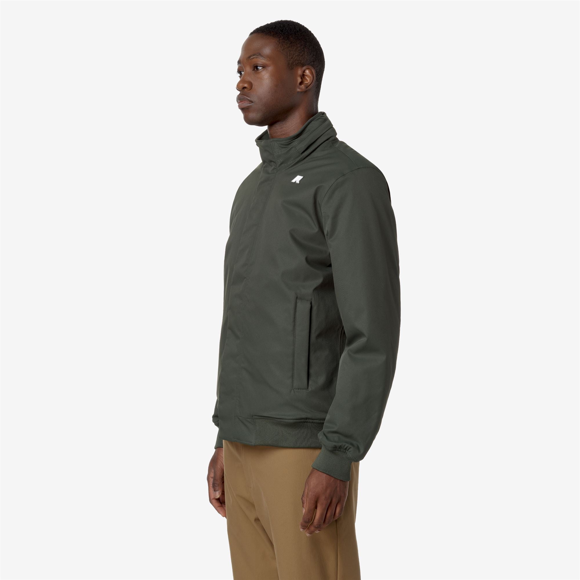 AMAURY TWILL MARMOTTA - Jackets - Short - Man - GREEN B-BLUE A