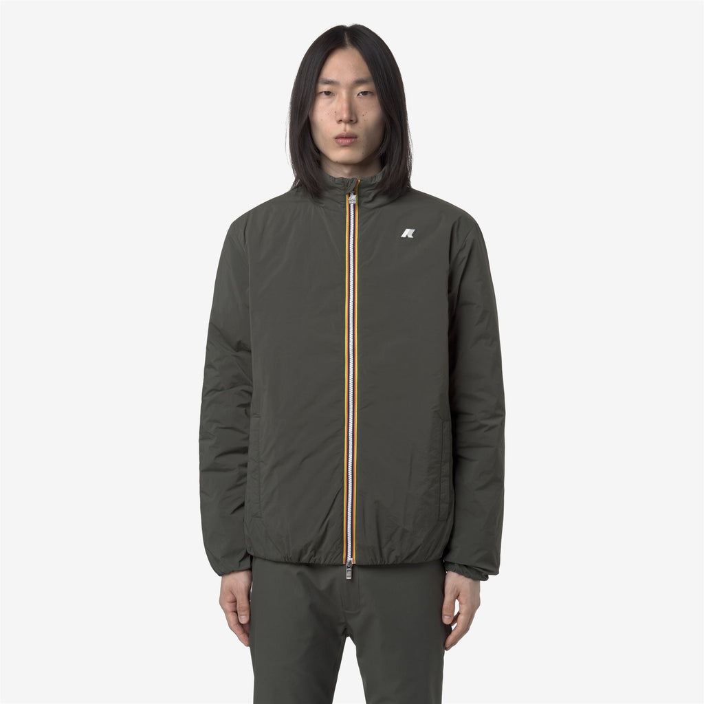 VALENTINE PLAIN WARM - Jackets - Short - Man - GREEN BLACKISH