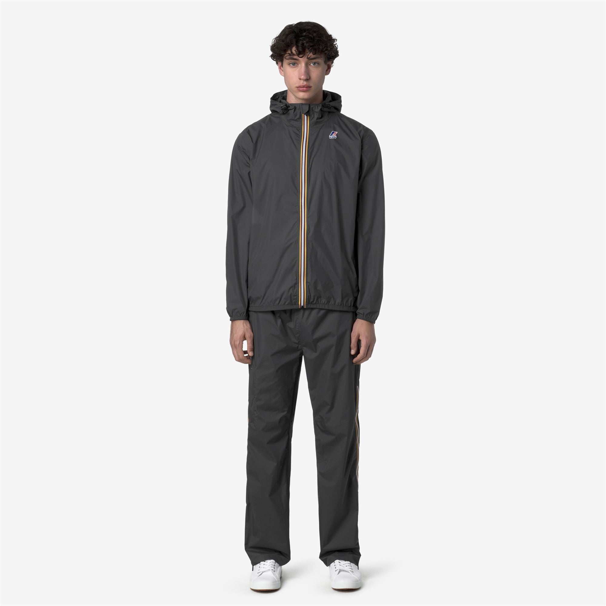LE VRAI 4.0 ETHAN - Pants - Sport Trousers - Unisex - GREY SHADOW DK