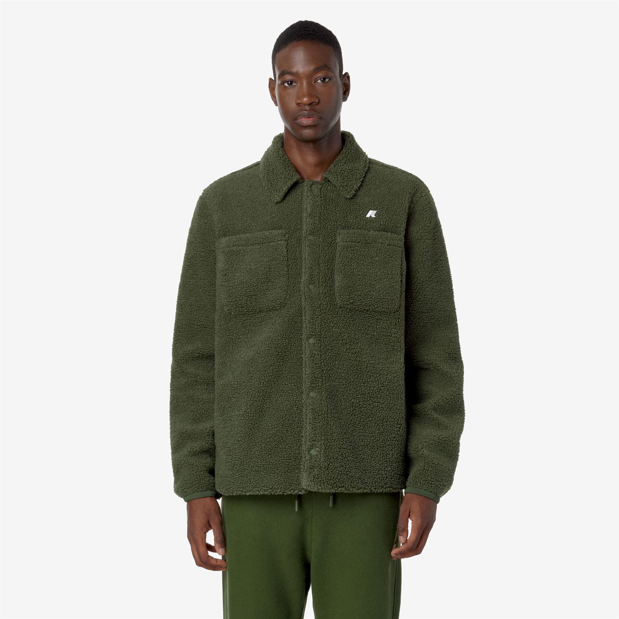 CAMERON SHERPA POLAR - Fleece - Jacket - Man - GREEN C-GREEN C