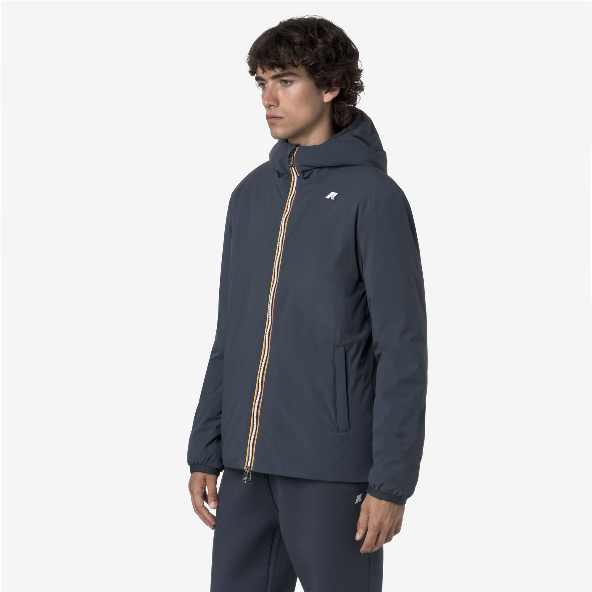 JACK ST WARM REVERSIBLE - Jackets - Short - Man - BLUE AIRFORCE-GREEN BLACKISH
