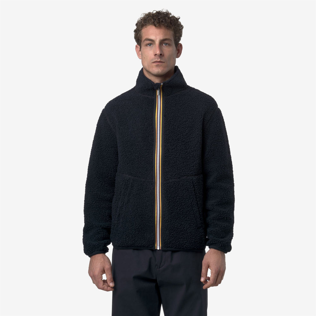 PASCAL SHERPA POLAR REVERSIBLE - Fleece - Jacket - Man - BLUE DEPTH-BLUE DEPTH
