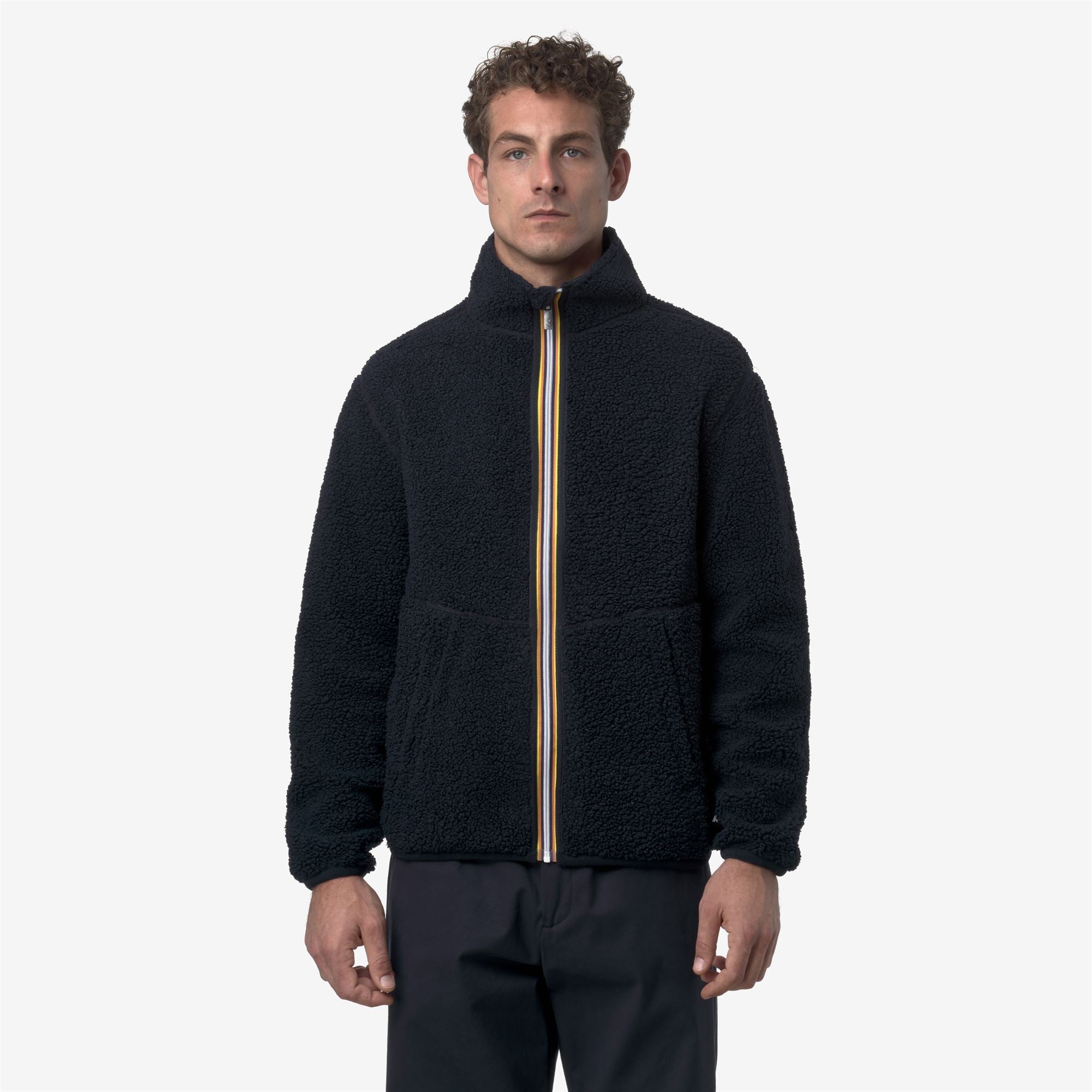 PASCAL SHERPA POLAR REVERSIBLE - Fleece - Jacket - Man - BLUE DEPTH-BLUE DEPTH