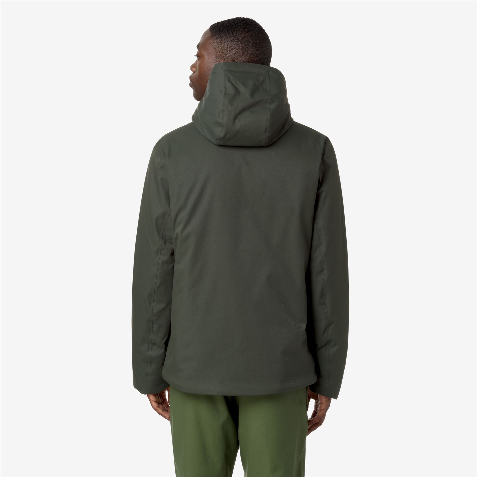 JACKO TWILL MARMOTTA - Jackets - Short - Man - GREEN B-BLUE A