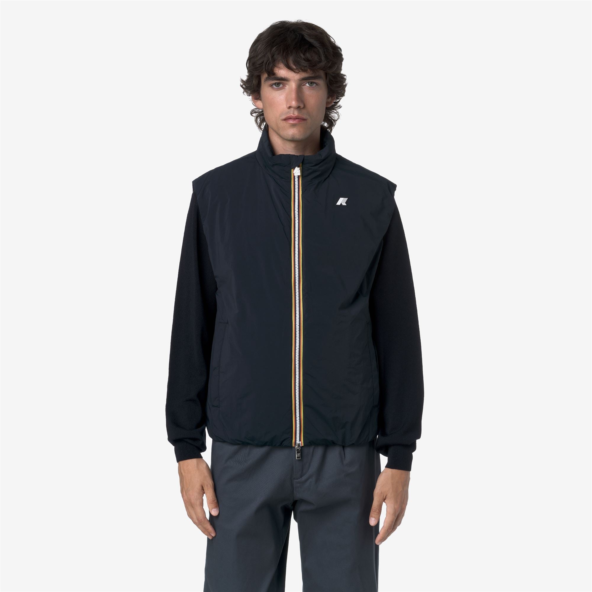 VALEN PLAIN WARM - Jackets - Vest - Man - BLUE DEPTH