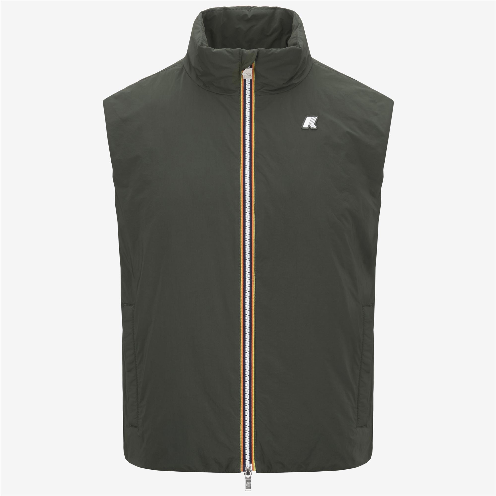VALEN PLAIN WARM - Jackets - Vest - Man - GREEN BLACKISH
