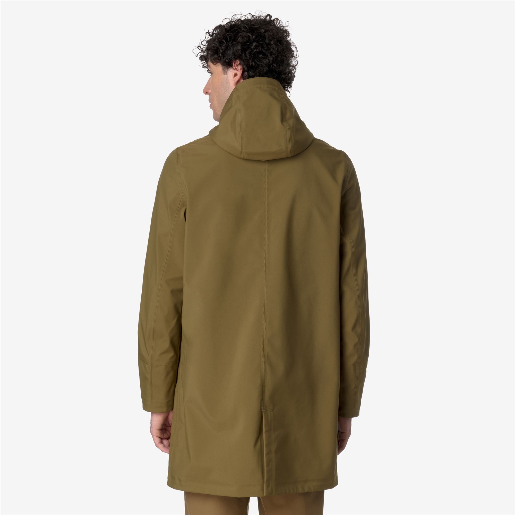 THOMAS BONDED - Jackets - Long - Man - BROWN CORDA-BLUE DEPTH