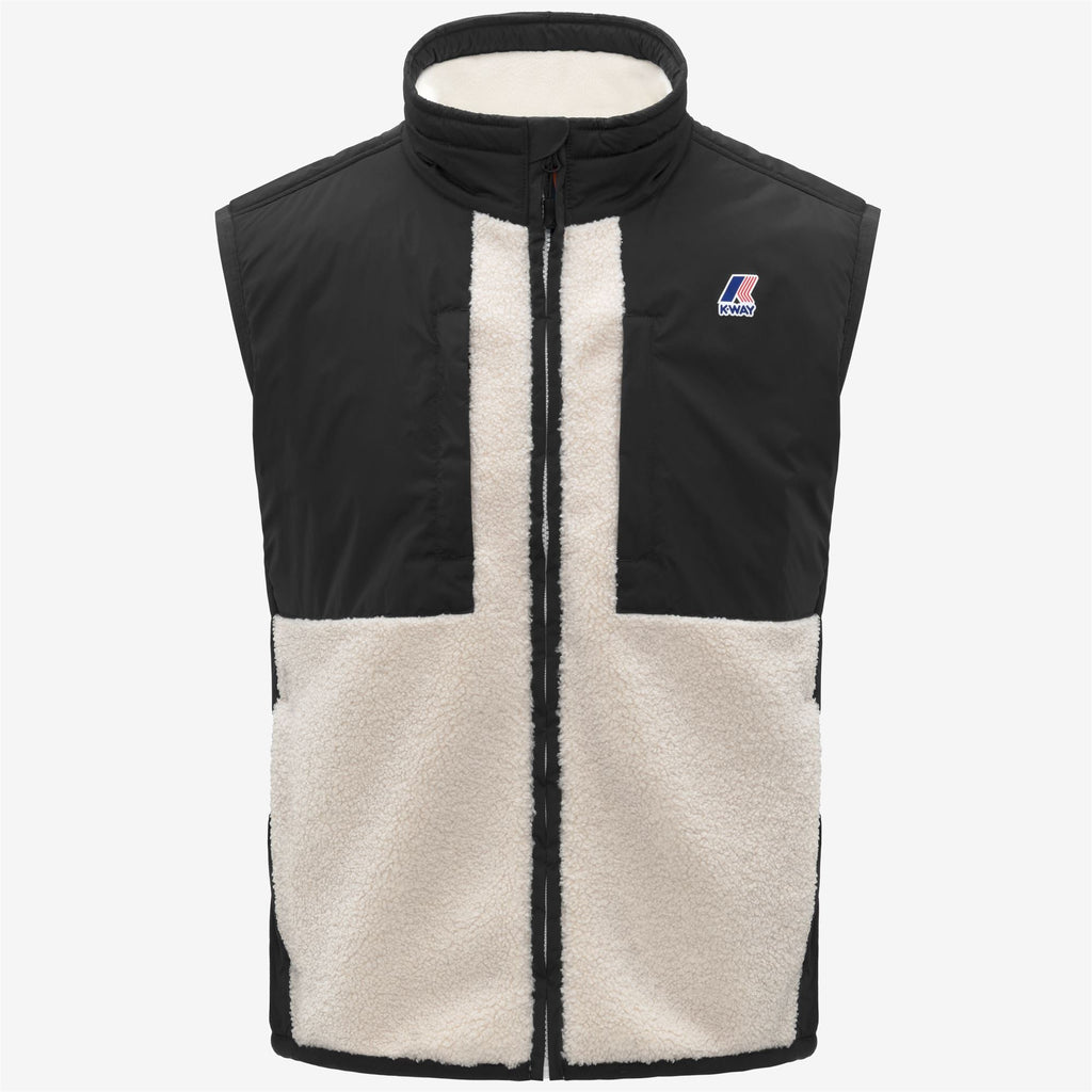 VITAL 4.0 ORSETTO - Fleece - Vest - Unisex - BLACK PURE-ECRU